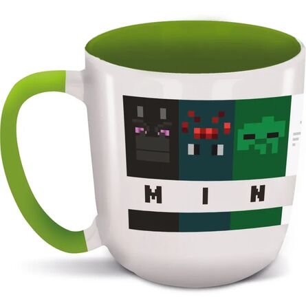 Κούπα Minecraft Squared Pattern Young Adult Ceramic Elite Mug In Gift Box