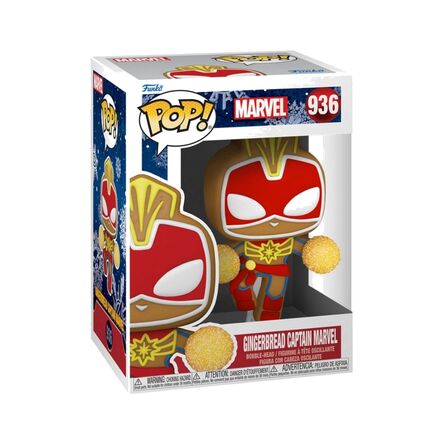 Φιγούρα Funko Pop! Holiday - Captain Marvel Gingerbread Man