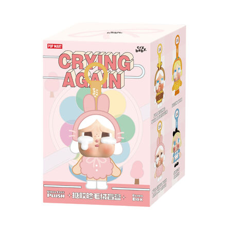 Μπρελόκ POP MART Crybaby Crying Again Series Vinyl Face Plush Blind Box Blind Box (1pc) 1τμχ Τυχαία Επιλογή