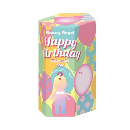Φιγούρα Sonny Angel Birthday Gift Bear 1τμχ Τυχαία Επιλογή