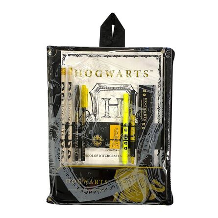 Harry Potter Bumper Stationary Set Hogwarts Shields