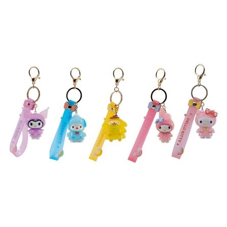 Μπρελόκ Hello Kitty and Friends Strap And Raincoat 1τμχ Τυχαία Επιλογή