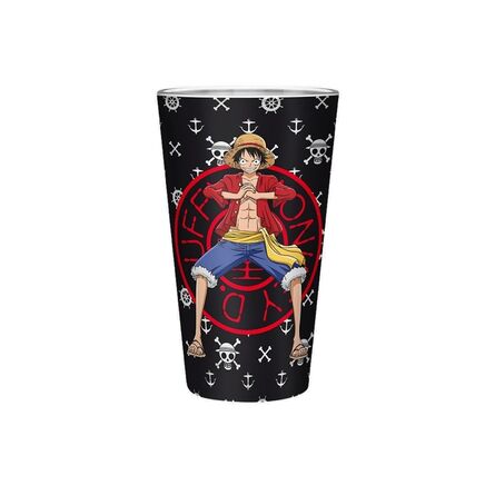 One Piece Luffy Large Glass
