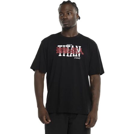 Attack On Titan Titans Black T-Shirt