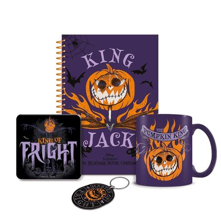 Σετ Δώρου Nightmare Before Christmas Bumper Gift Set  Mug, Coaster, Keychain & Notebook