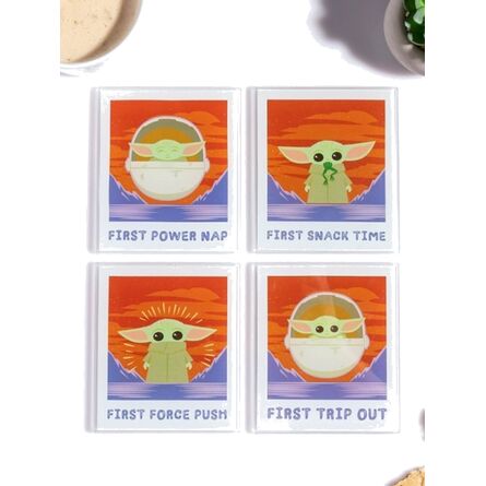 Σουβέρ Star Wars Mandalorian The Child Polaroids 4τμχ