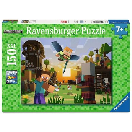 Ravensburger XXL Puzzle: Minecraft - Construction and Adventure (150pcs) (12004177)