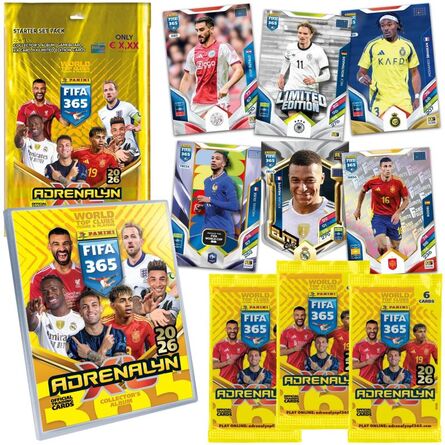 Panini Fifa 365: 2026 Adrenalyn XL Mega Starter Pack