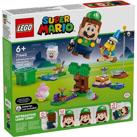 LEGO® Super Mario™: Περιπέτειες με τον Διαδραστικό LEGO® Luigi™ (71440)