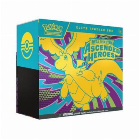 Pokemon TCG Mega Evolution: Ascended Heroes - Elite Trainer Box