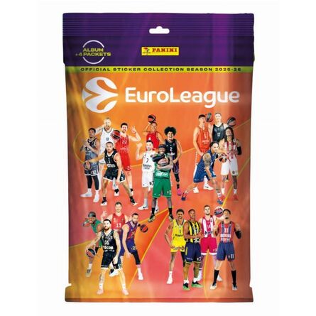 Panini Euroleague 2026 Sticker Starter Pack (1pc)