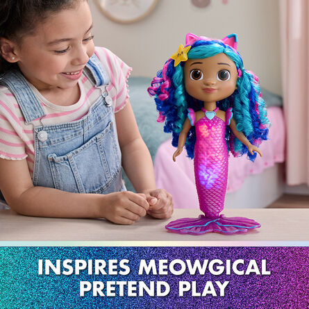 Κούκλα Spin Master Gabby's Dollhouse Movie: Sing & Shine Mermaid 'Gabby' (6074338)