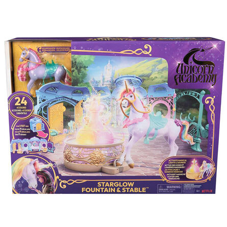 Spin Master Unicorn Academy: Starglow Fountain & Stable Playset (6072449)