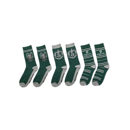 Harry Potter Slytherin Socks Set of 3