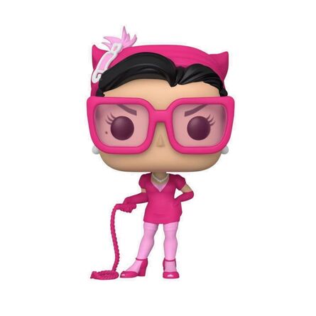 Funko Pop with Purpose! DC Bombshells - Catwoman Breast Cancer Awareness