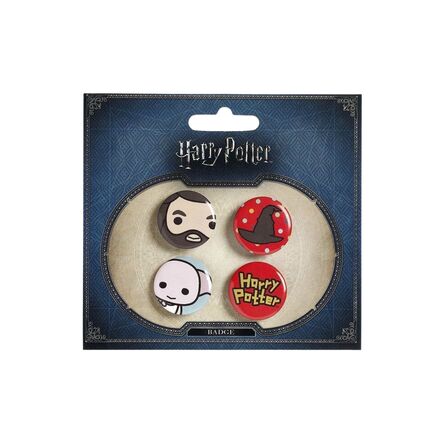 Κονκάρδες Harry Potter Chibi Hagrit Hat Dobby Set of 3 Pins
