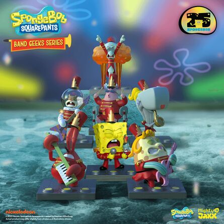 Φιγούρα Mighty Jaxx Spongebob Band Geek Series 1τμχ Τυχαία Επιλογή