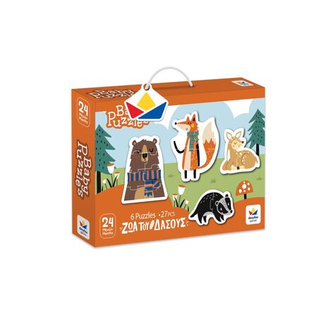 Baby Puzzle Ζώα του Δάσους