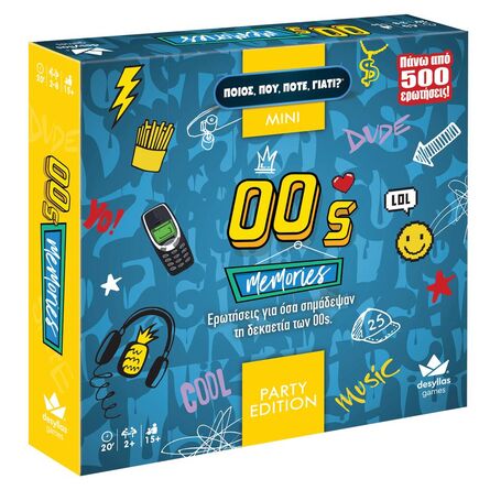 Επιτραπέζιο Παιχνίδι Ποιος Που Πότε Γιατί Party Edition: 00s Memories