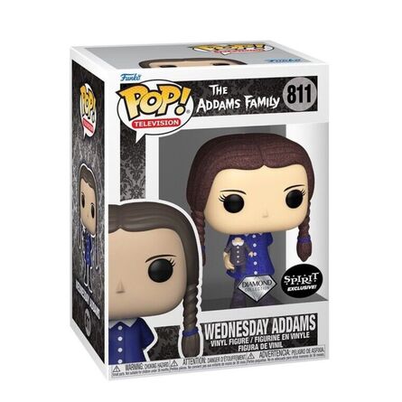 Φιγούρα Funko Pop! The Addams Family Wednesday Addams (Diamond Glitter) (Black)