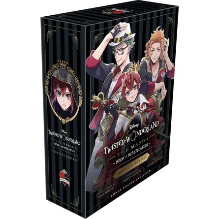 Disney Twisted-Wonderland: The Manga Book of Heartslabyul Complete Box Set : Includes vols. 1-4 with premium