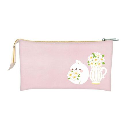 Κασετίνα Molang Blossom Triple Pencil Case