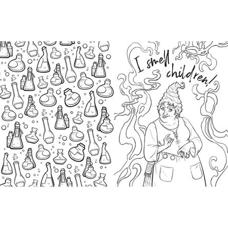 Βιβιλίο Ζωγραφικής Disney Hocus Pocus Colouring Book