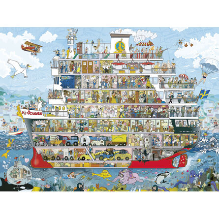 Παζλ 29697 Tr Lyon Cruise 1500 Κομμάτια