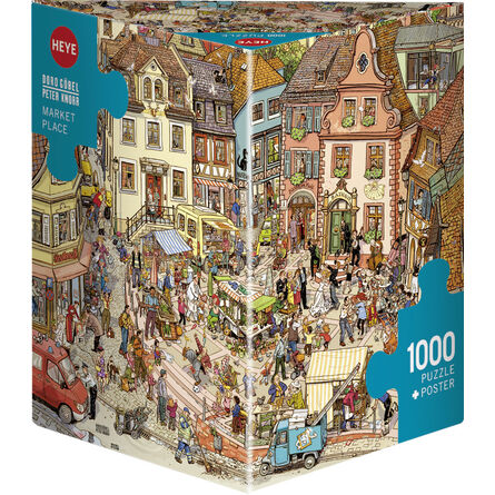 Puzzle 29884 Tr Göbel/Knorr Market Place 1000 Pieces