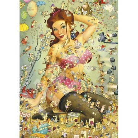 Puzzle 29992 St Degano Insta Girl's Life 1000 Pieces