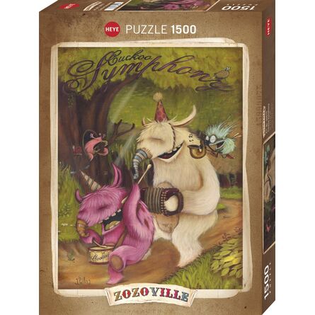 Puzzle 30010 St Zozoville Cuckoo Symphony 1500 Pieces