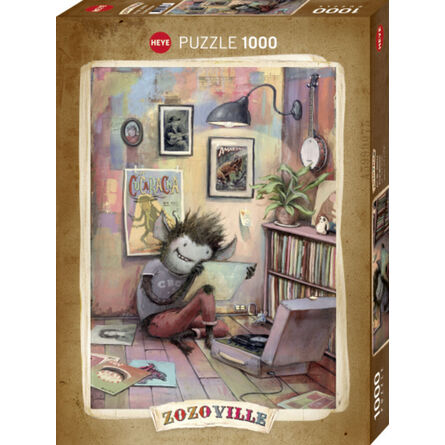 Puzzle 30033 St Zozoville Vinyl Monster 1000 Pieces