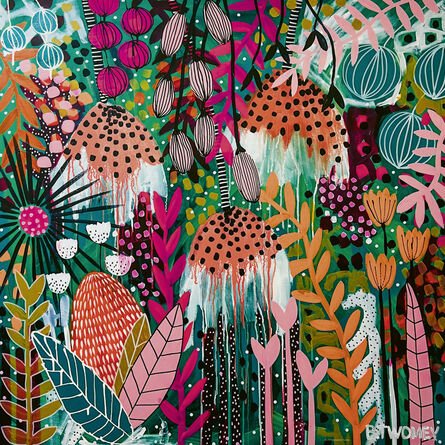 Puzzle 30036 Sq Flowery Ruby Sunshine 1000 Pieces