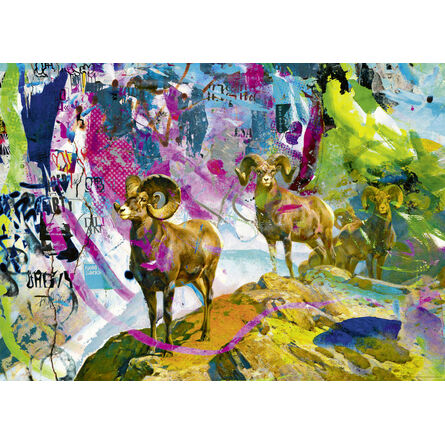 Puzzle 30040 St Rebrush! Big Horns 1000 Pieces