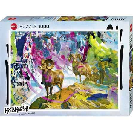 Puzzle 30040 St Rebrush! Big Horns 1000 Pieces