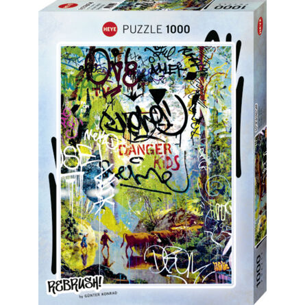 Puzzle 30041 St Rebrush! Danger Kids 1000 Pieces