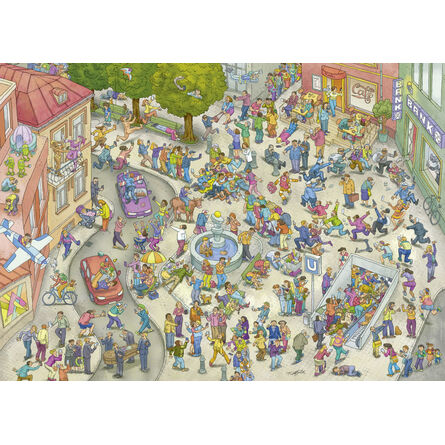 Puzzle 30045 Tr Mitgutsch Mobile Zombies 1000 Pieces