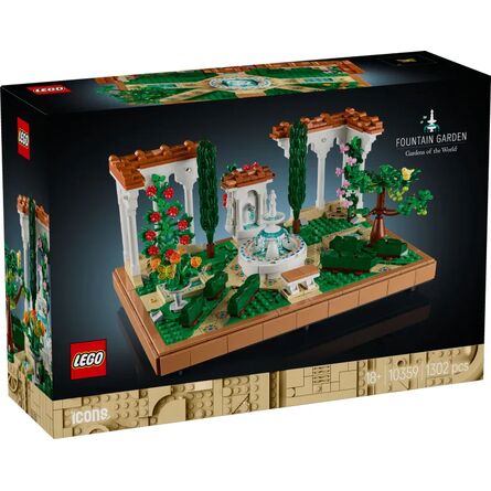 LEGO® Icons: Κήπος με Σιντριβάνι (10359)