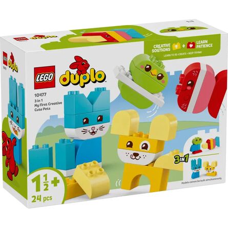 LEGO® DUPLO® My First: 3 in 1 Creative Cute Pets (10477)