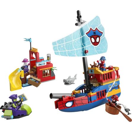 LEGO® Marvel: Spidey And His Amazing Friends Team Spidey Pirate Ship (11208)