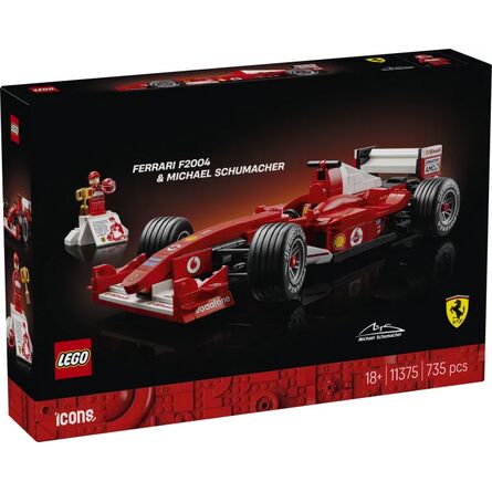 LEGO® Icons: Ferrari F2004 & Michael Schumacher (11375)
