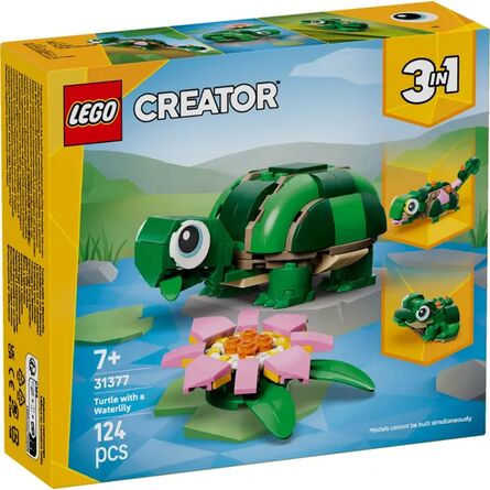 LEGO® Creator: Turtle with a Water Lily Flower (31377)