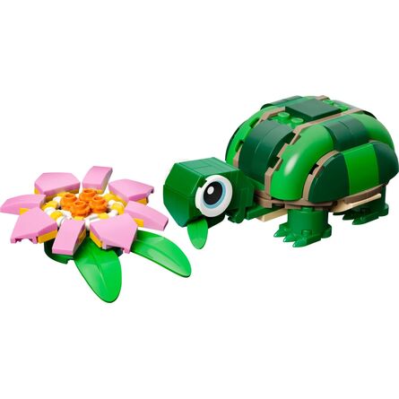 LEGO® Creator: Turtle with a Water Lily Flower (31377)