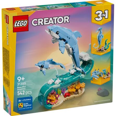 LEGO® Creator: Sea Animals: Beautiful Dolphins (31385)