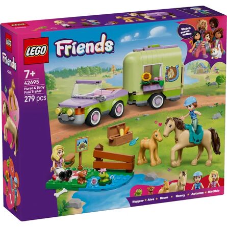 LEGO® Friends: Horse & Baby Foal Trailer (42695)
