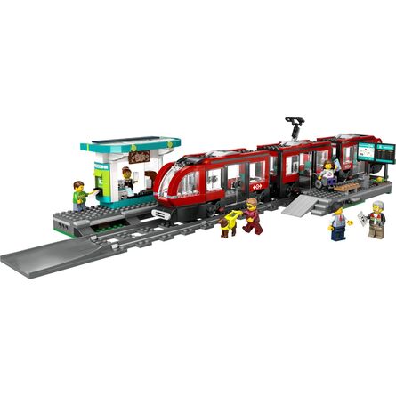 LEGO® City Downtown: Τραμ και Σταθμός στο Κέντρο της Πόλης (60423)