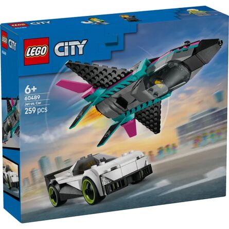 LEGO® City Jet vs. Car (60489)