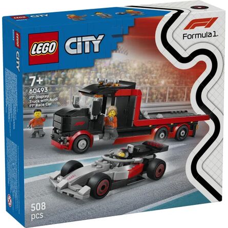 LEGO® City: F1® Display Truck with Audi F1® Race Car (60493)