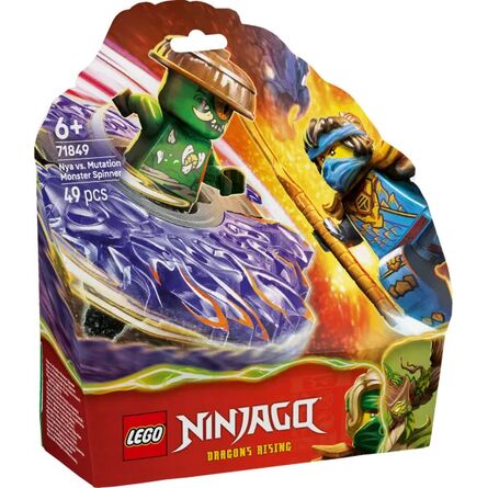 LEGO® NINJAGO®: Nya vs. Mutation Monster Spinner (71849)