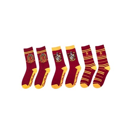 Κάλτσες Harry Potter Gryffindor Set of 3